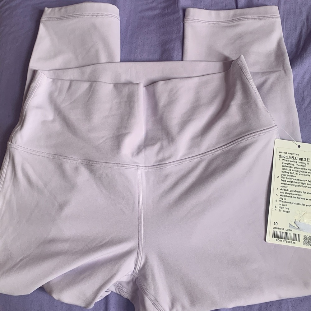 lululemon align cropped leggings
